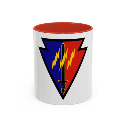 219th Battlefield Surveillance Brigade (U.S. Army) Accent Coffee Mug