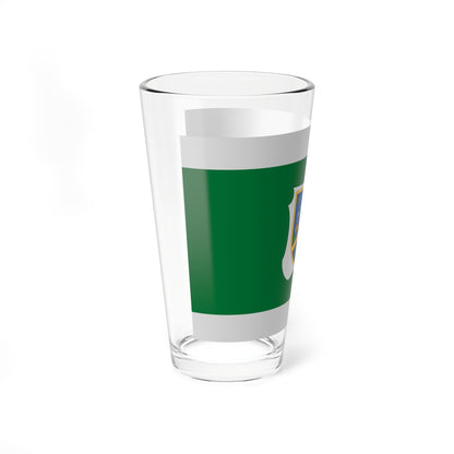 Flag of Marcalgergelyi (Hungary) Pint Glass 16oz