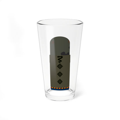 HA OS5 43e Stabsveterinär d.R. San TM L (Military Rank) Pint Glass 16oz