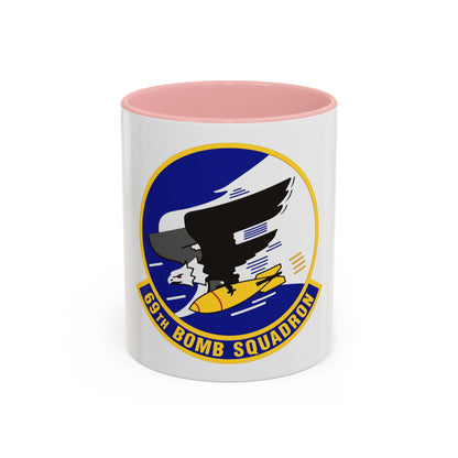 69th Bomb Squadron (U.S. Air Force) Accent Coffee Mug