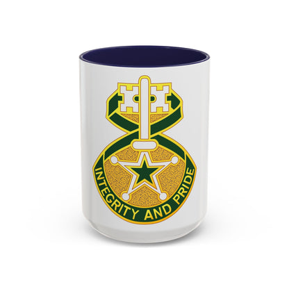 607 Military Police Battalion (U.S. Army) Accent Coffee Mug