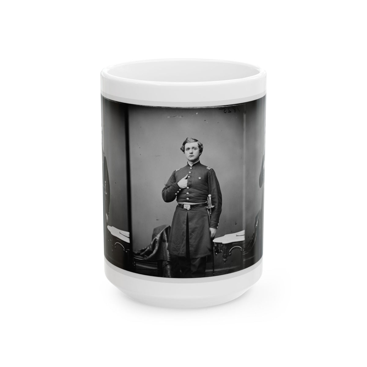 Adj. L.C. Parmalee, 2nd U.S. Sharpshooter (U.S. Civil War) White Coffee Mug
