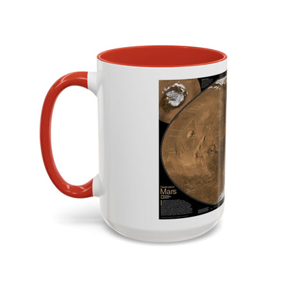 Space - MARS (2001) (Map) Accent Coffee Mug