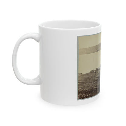 Belle Plain Landing, Va. (1) (U.S. Civil War) White Coffee Mug