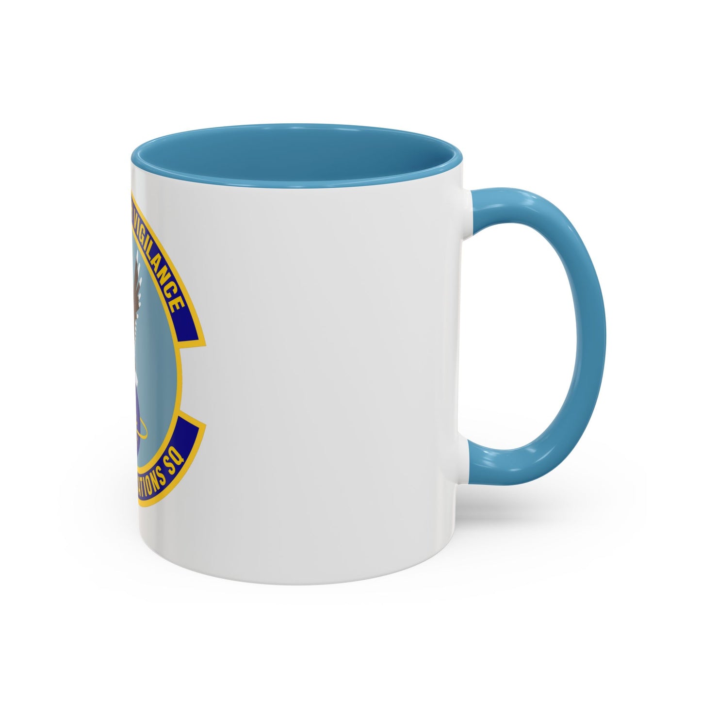 5th Communications Squadron (U.S. Air Force) Accent Coffee Mug