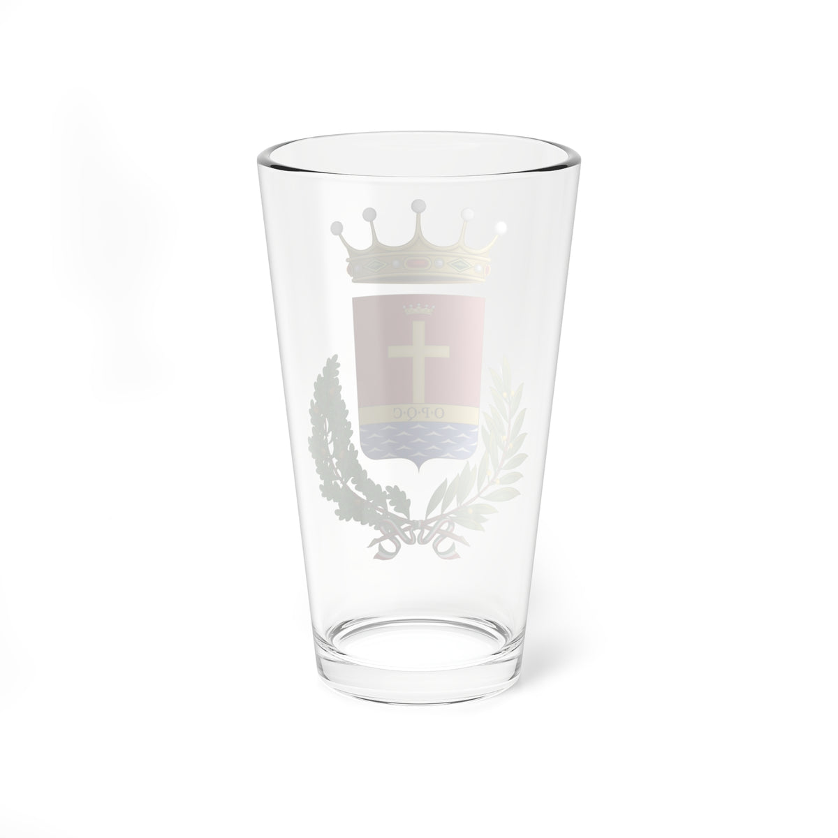 Santa Maria Capua Vetere-Stemma (Italy) (Coat of Arms) Pint Glass 16oz