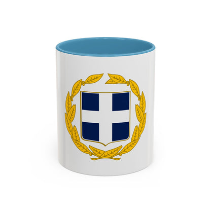Coat of arms of Greece (military) - Accent Coffee Mug
