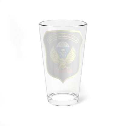 Libyan Special Forces Emblem (Libya) (Coat of Arms) Pint Glass 16oz