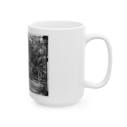 Petersburg, Va. Cottage Of Col. Nathaniel Michler, U.S. Engineers, At Bryant House (U.S. Civil War) White Coffee Mug