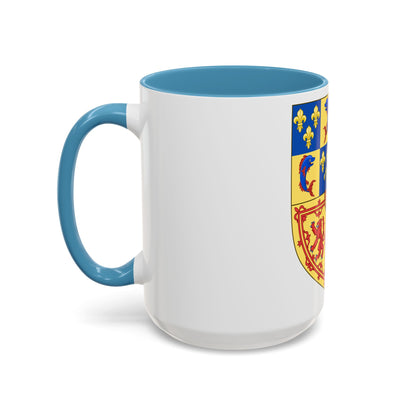 Royal Arms of the Kingdom of Scotland (1559) - Accent Coffee Mug