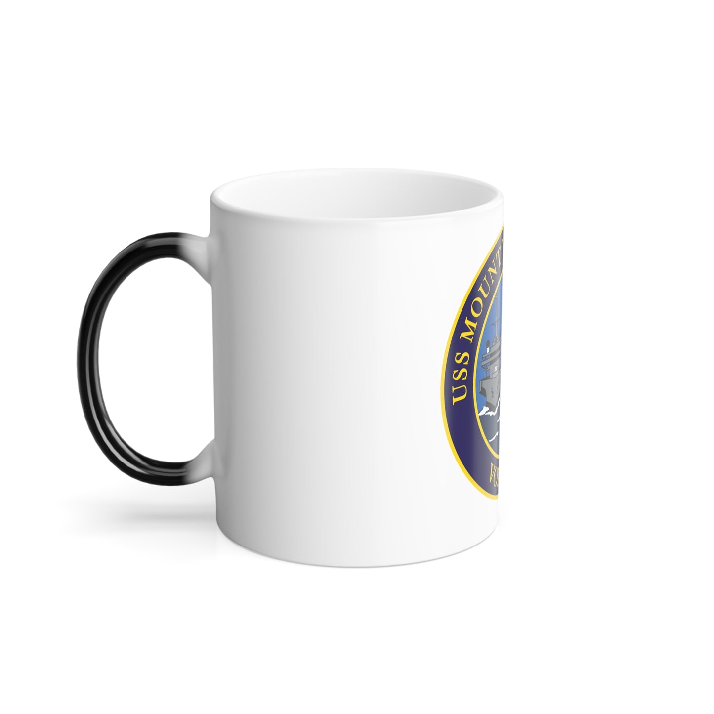USS Mount Whitney LLC 20 VOX MARIS v2 (U.S. Navy) Color Changing Mug 11oz