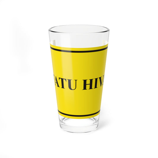 Flag of Fatu-Hiva (France) Pint Glass 16oz