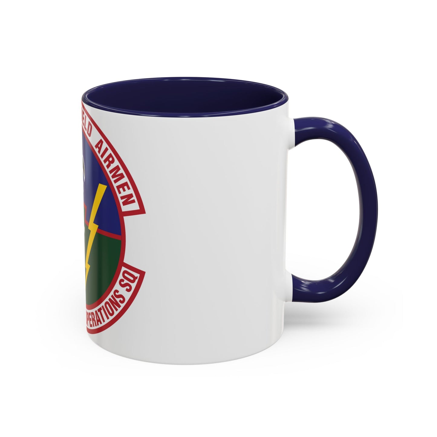 122d Air Support Operations Squadron (U.S. Air Force) Accent Coffee Mug