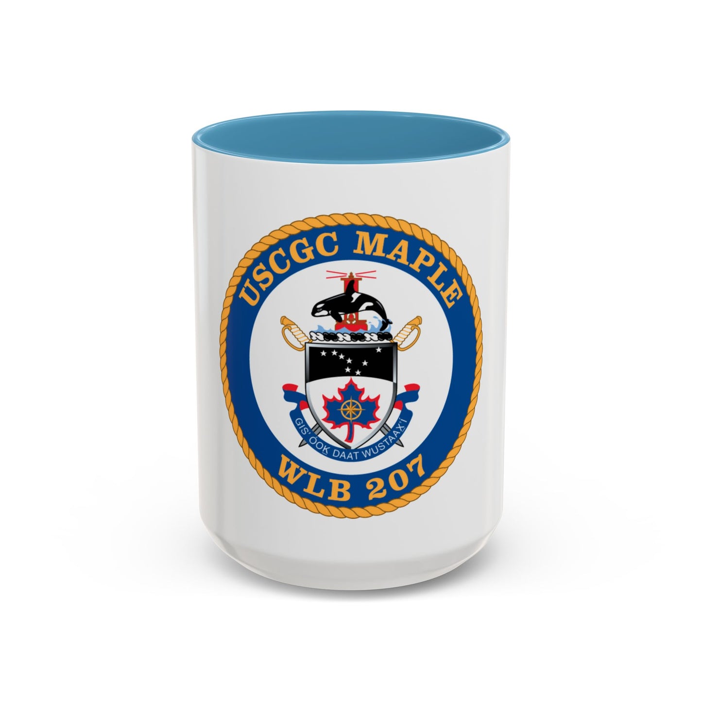 USCGC Maple WLB 207 1 (U.S. Coast Guard) Accent Coffee Mug