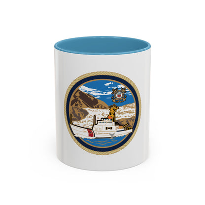 USCGC Liberty Boat (U.S. Coast Guard) Accent Coffee Mug