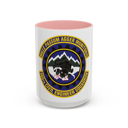 460th Civil Engineer Squadron (U.S. Air Force) Accent Coffee Mug