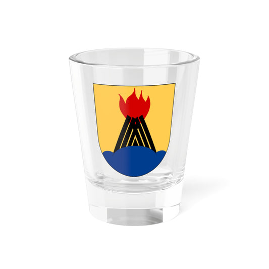 Huddinge kommunvapen Ell 2013 (Sweden) (Coat of Arms) Shot Glass 1.5oz