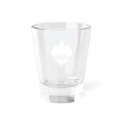 Insigne Slovenicum (Slovenia) (Coat of Arms) Shot Glass 1.5oz