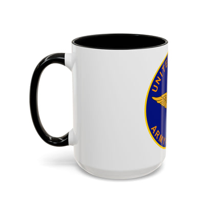United States Aviation Branch (U.S. Army) Accent Coffee Mug