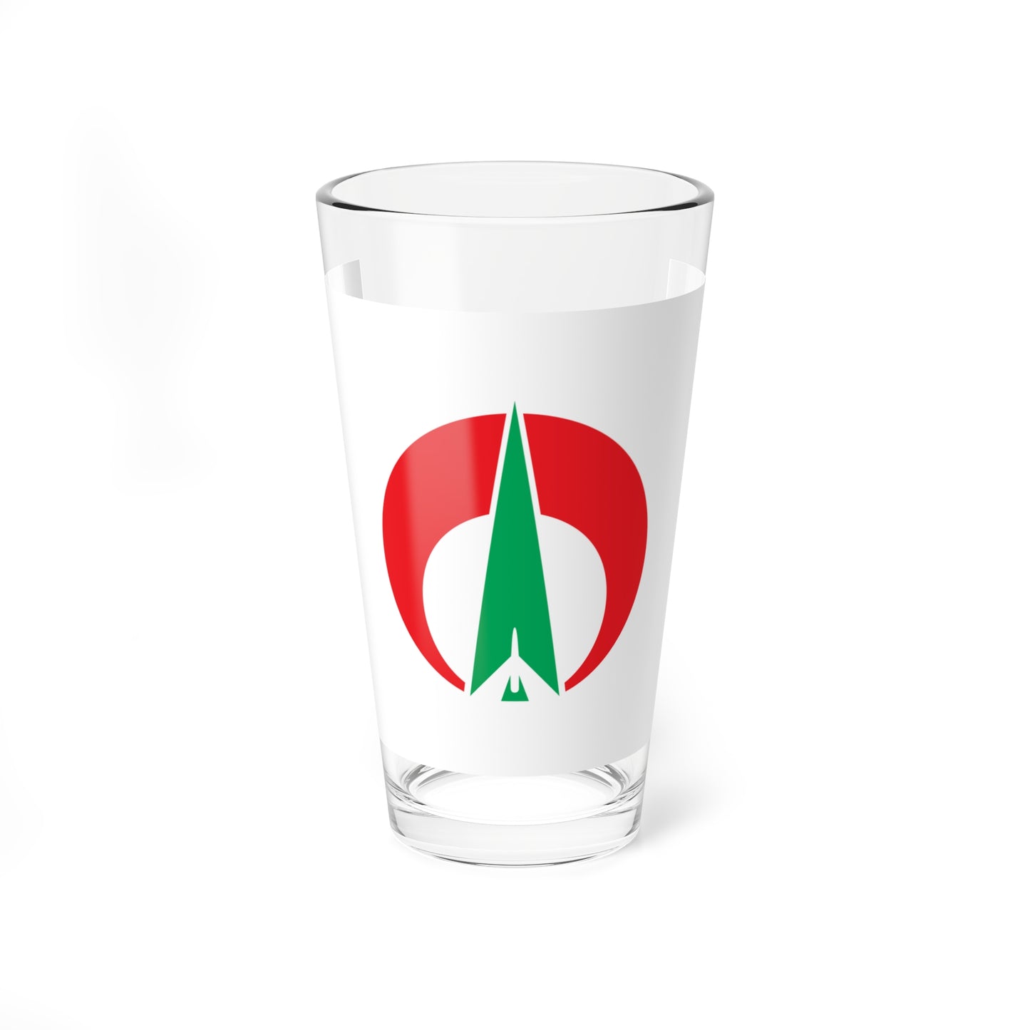 Flag of Oki Fukuoka (Japan) Pint Glass 16oz