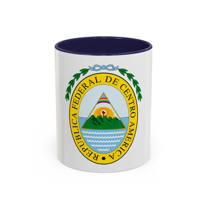 Coat of arms of the Federal Republic of Central America - Accent Coffee Mug