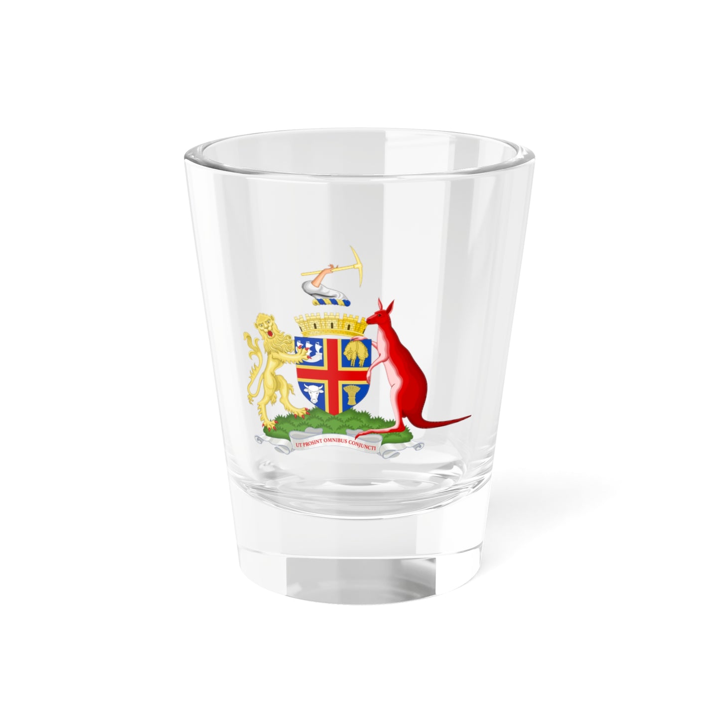 Coat of Arms Adelaida Australia - Shot Glass 1.5oz