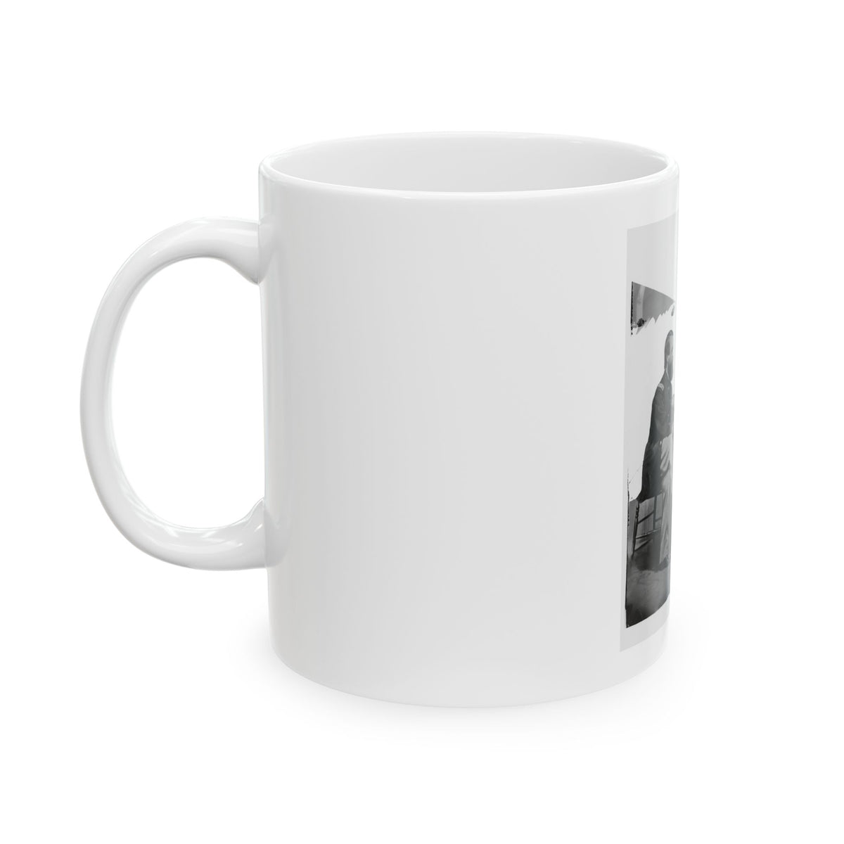 Admiral Porter And General Meade. (U.S. Civil War) White Coffee Mug
