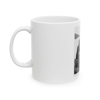 Admiral Porter And General Meade. (U.S. Civil War) White Coffee Mug