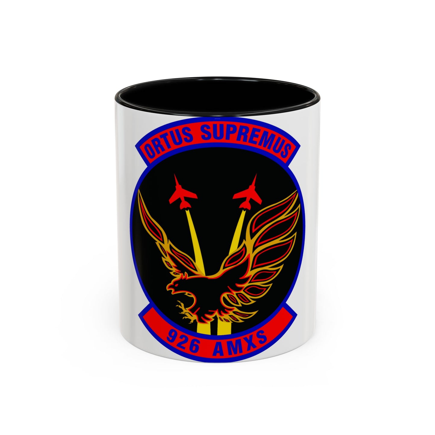 926 Aircraft Maintenance Squadron AFRC (U.S. Air Force) Accent Coffee Mug