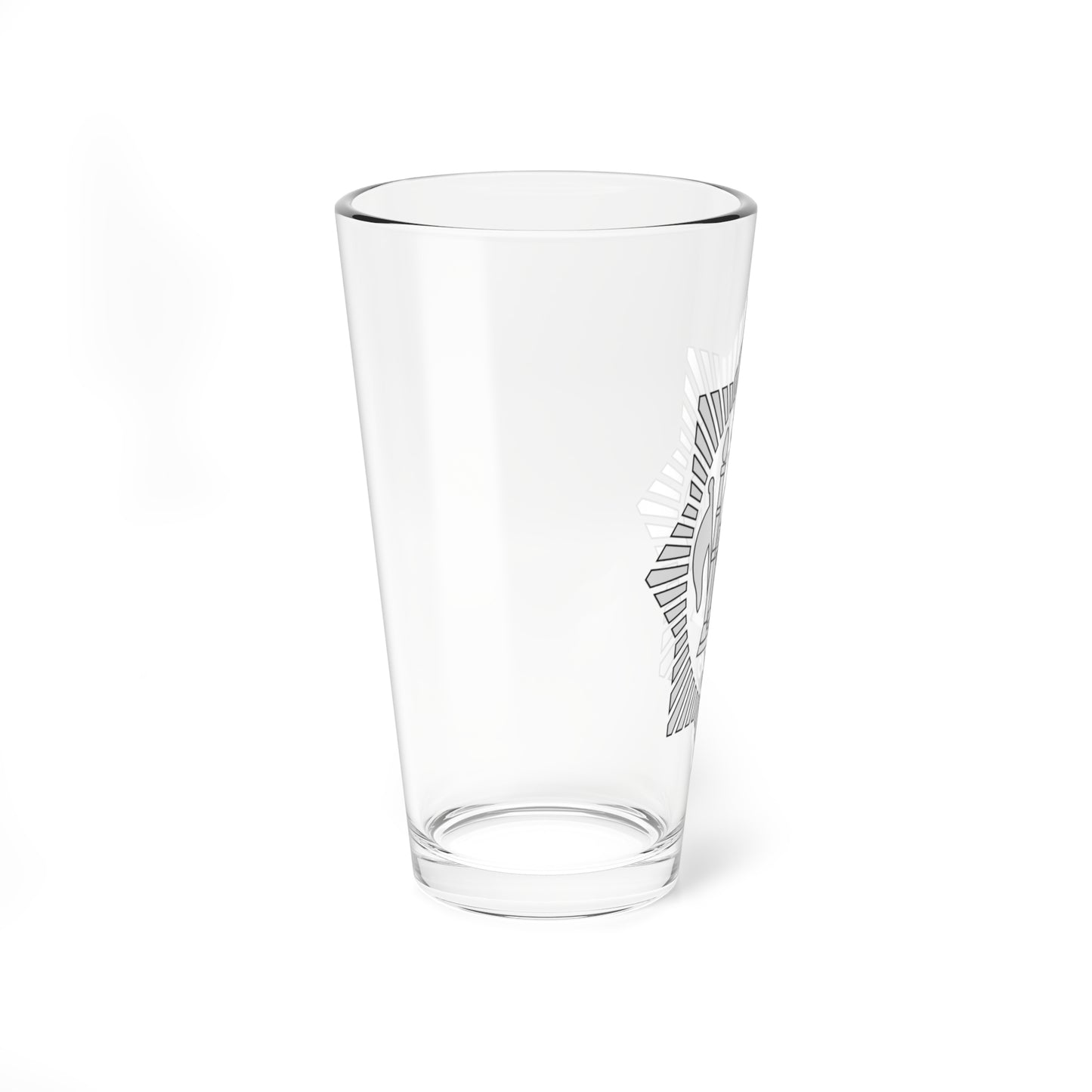 Emblem of Afghanistan 1919-1928 oval (Afghanistan) (Coat of Arms) Pint Glass 16oz