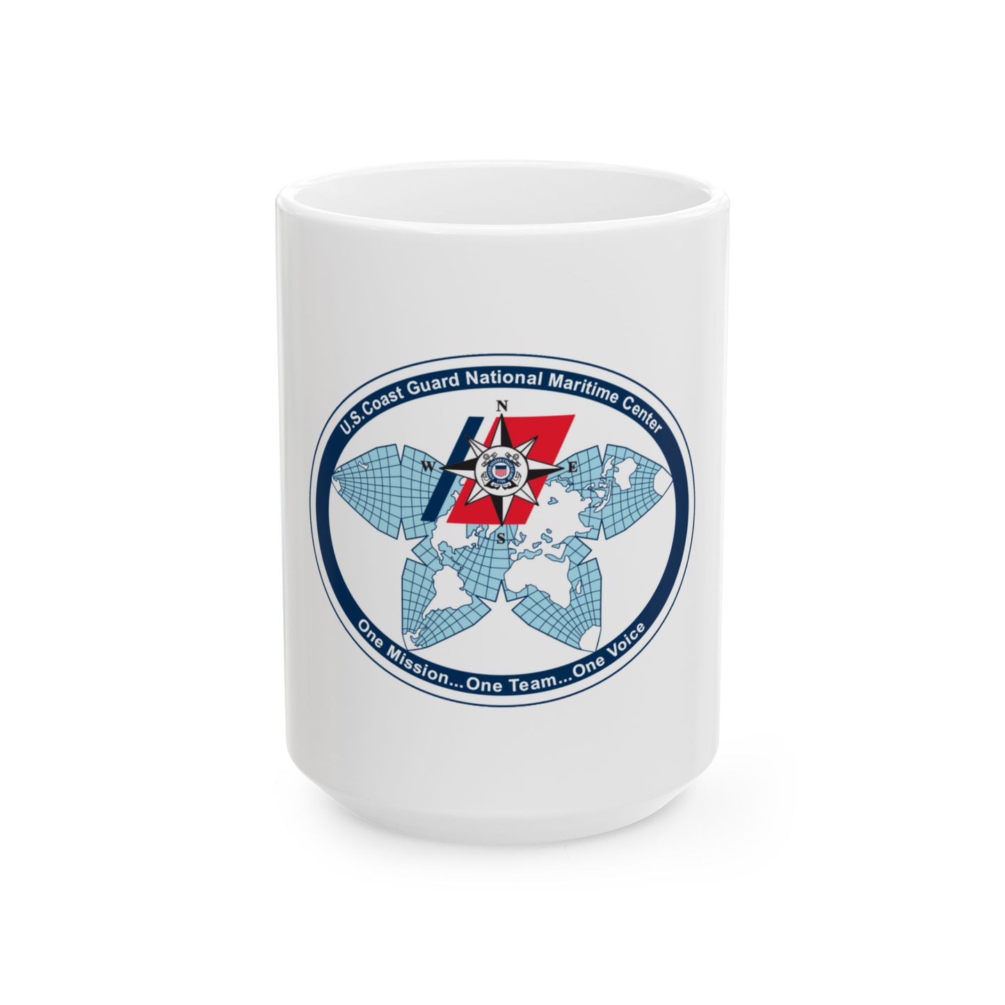 USCG National Matitime Center (U.S. Coast Guard) White Coffee Mug
