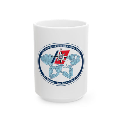 USCG National Matitime Center (U.S. Coast Guard) White Coffee Mug