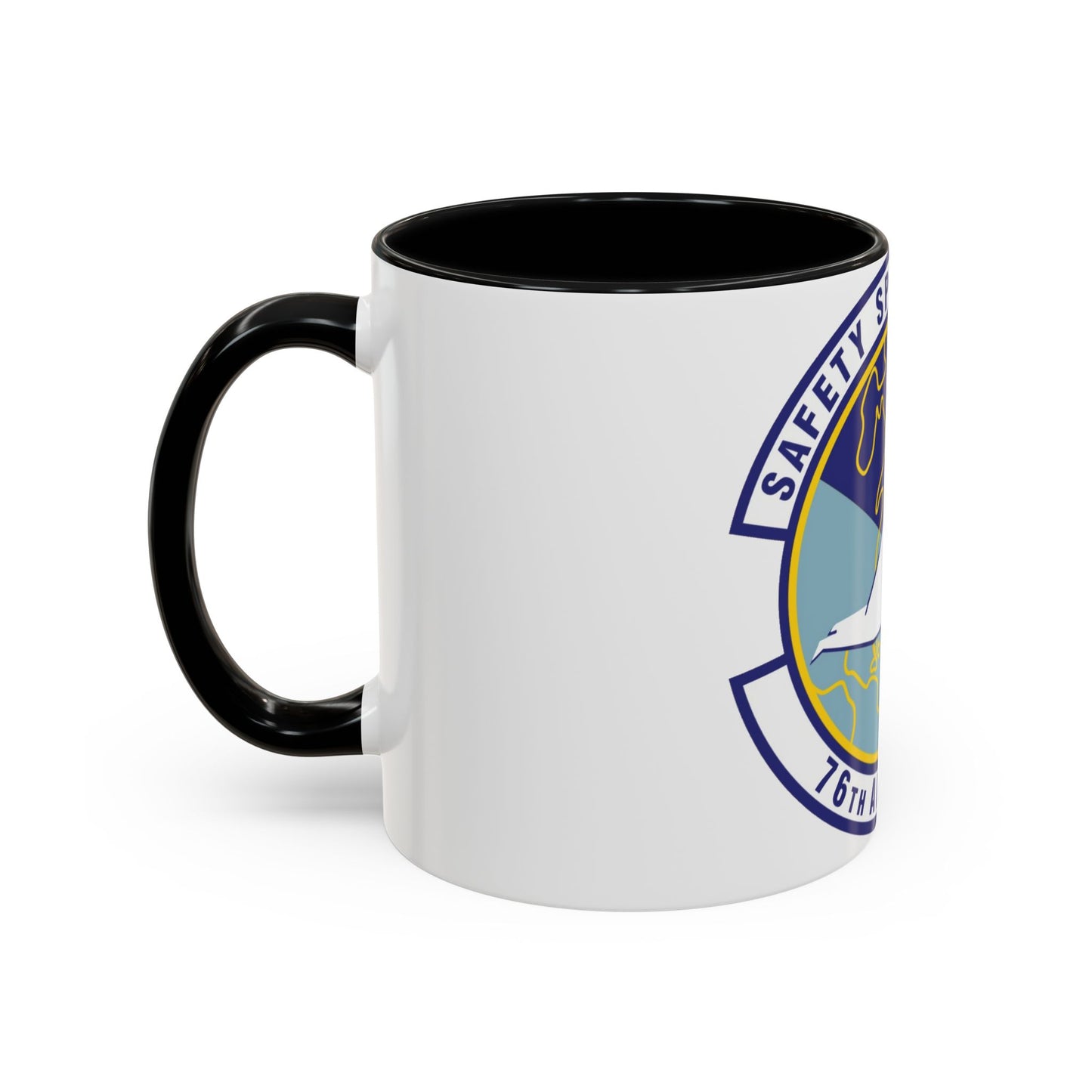 Tasse à café décorative du 76e escadron de transport aérien (US Air Force)