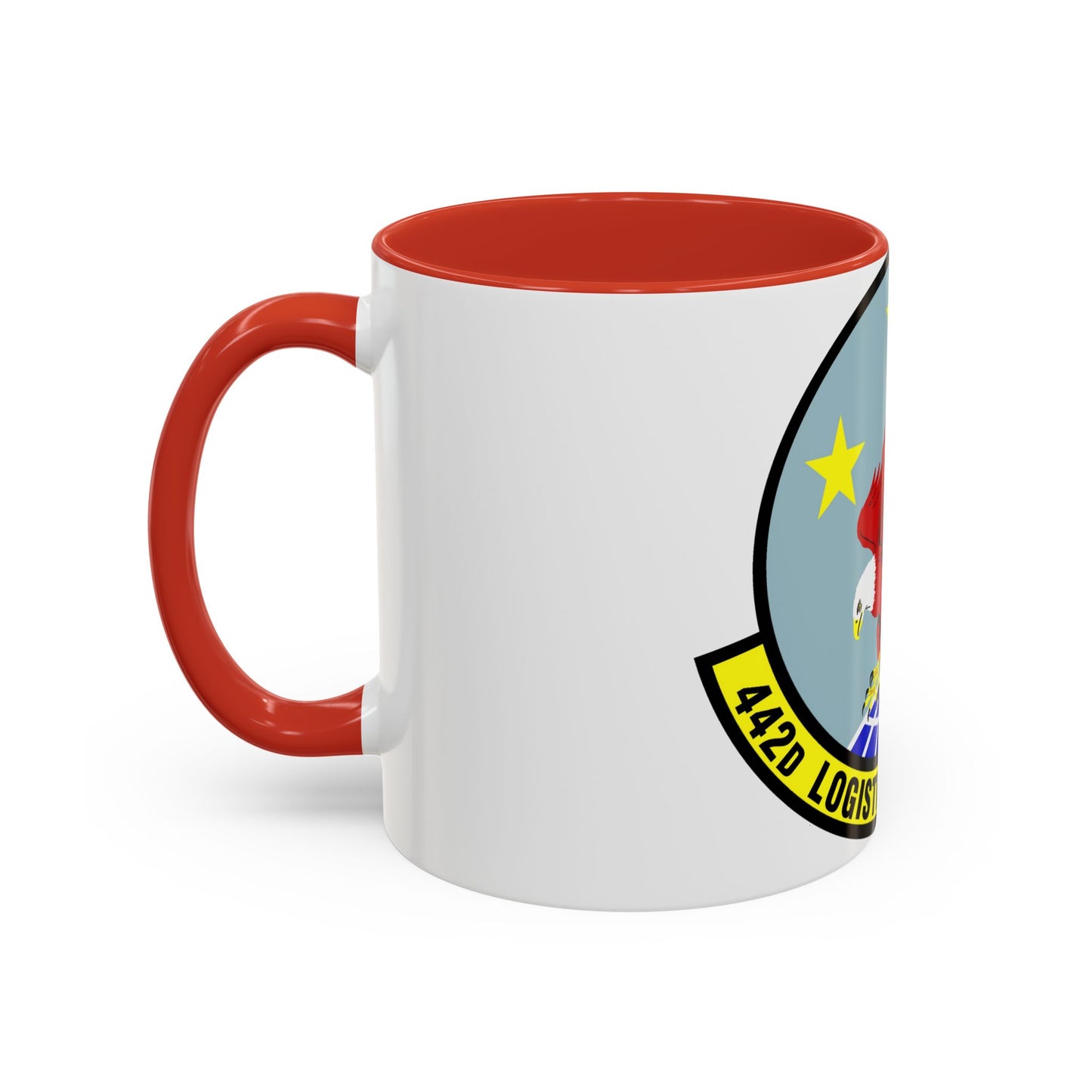 442d Logistics Support Squadron (U.S. Air Force) Accent Coffee Mug