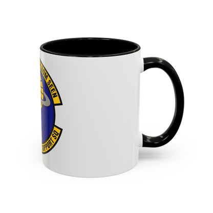 802d Operations Support Squadron (U.S. Air Force) Accent Coffee Mug