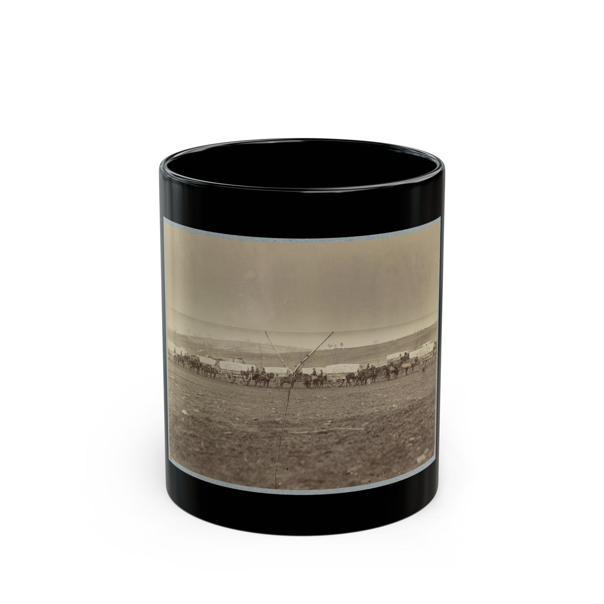 Ammunition Train 3rd Division, Cavalry Corps (U.S. Civil War) Black Coffee Mug