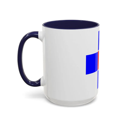 Flag of Attard Malta - Accent Coffee Mug-Go Mug Yourself