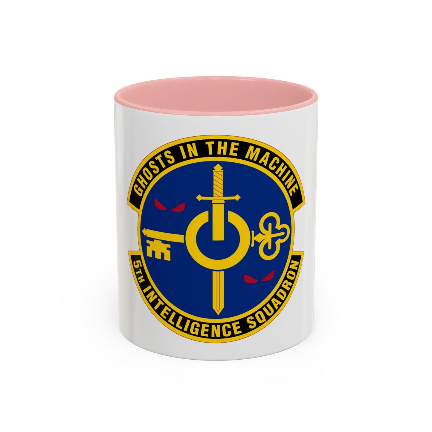 5 Intelligence Squadron ACC (U.S. Air Force) Accent Coffee Mug