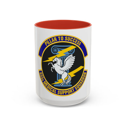 633d Medical Support Squadron (U.S. Air Force) Accent Coffee Mug