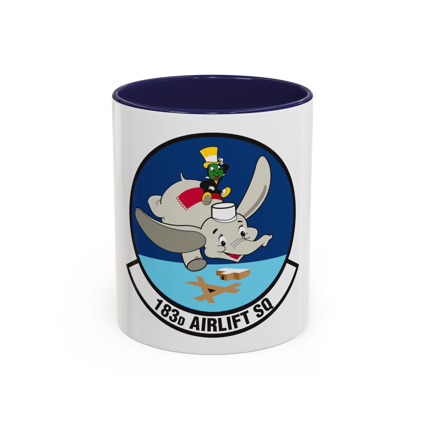183 Airlift Squadron (U.S. Air Force) Accent Coffee Mug