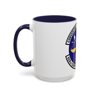 628th Comptroller Squadron (U.S. Air Force) Accent Coffee Mug