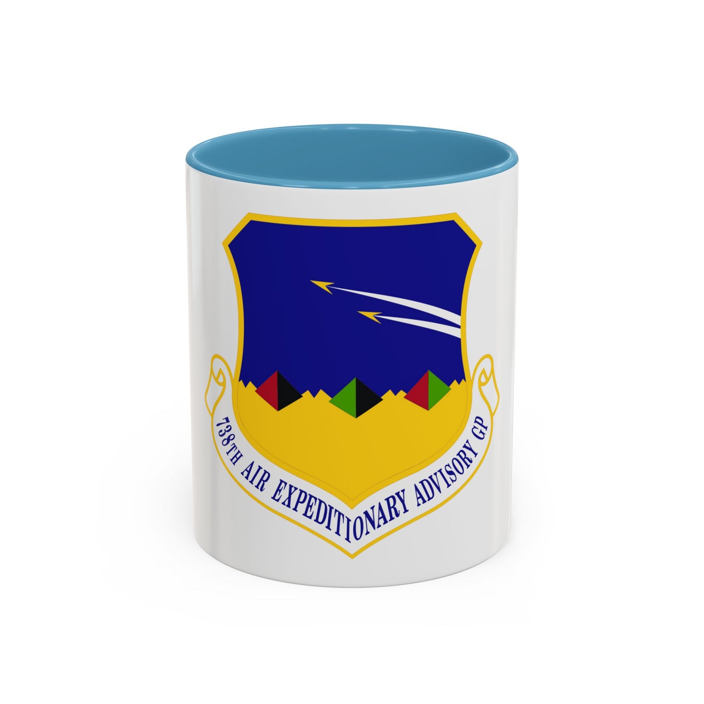 738th Air Expeditionary Advisory Group (U.S. Air Force) Accent Coffee Mug