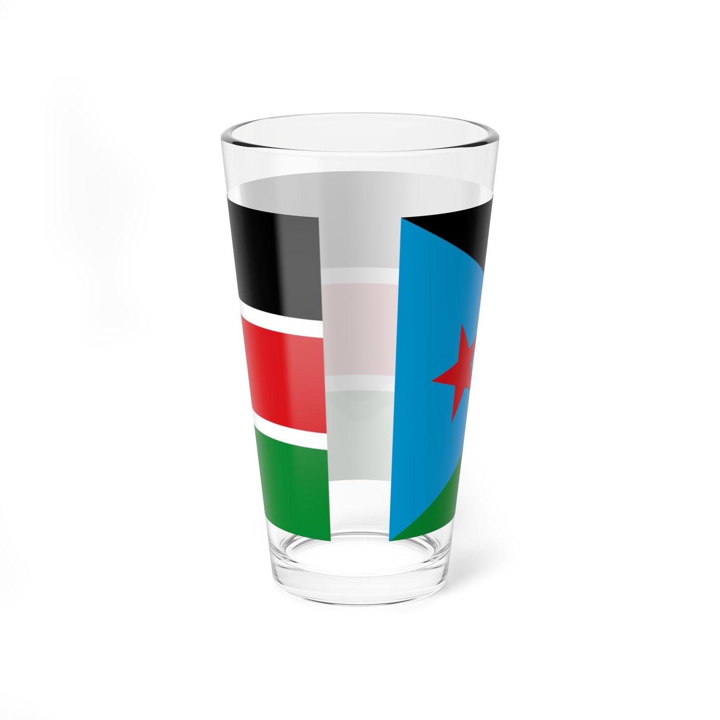 Flag of SPLM (South Sudan) Pint Glass 16oz