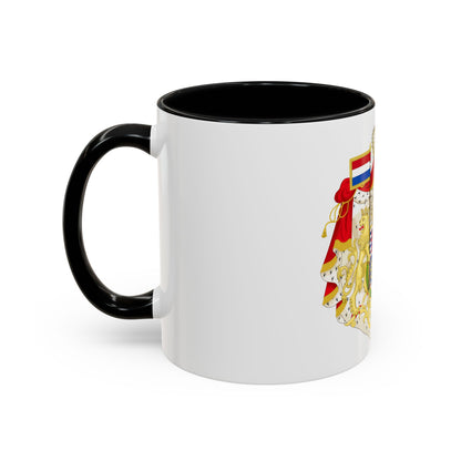 Greater coat of arms of the Grand Duke of Luxembourg (2000) - Accent Coffee Mug
