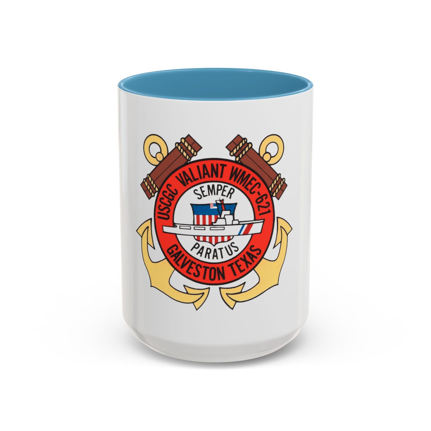 USCGC Valiant WMEC 621 (U.S. Coast Guard) Accent Coffee Mug