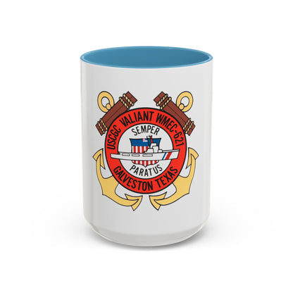 USCGC Valiant WMEC 621 (U.S. Coast Guard) Accent Coffee Mug