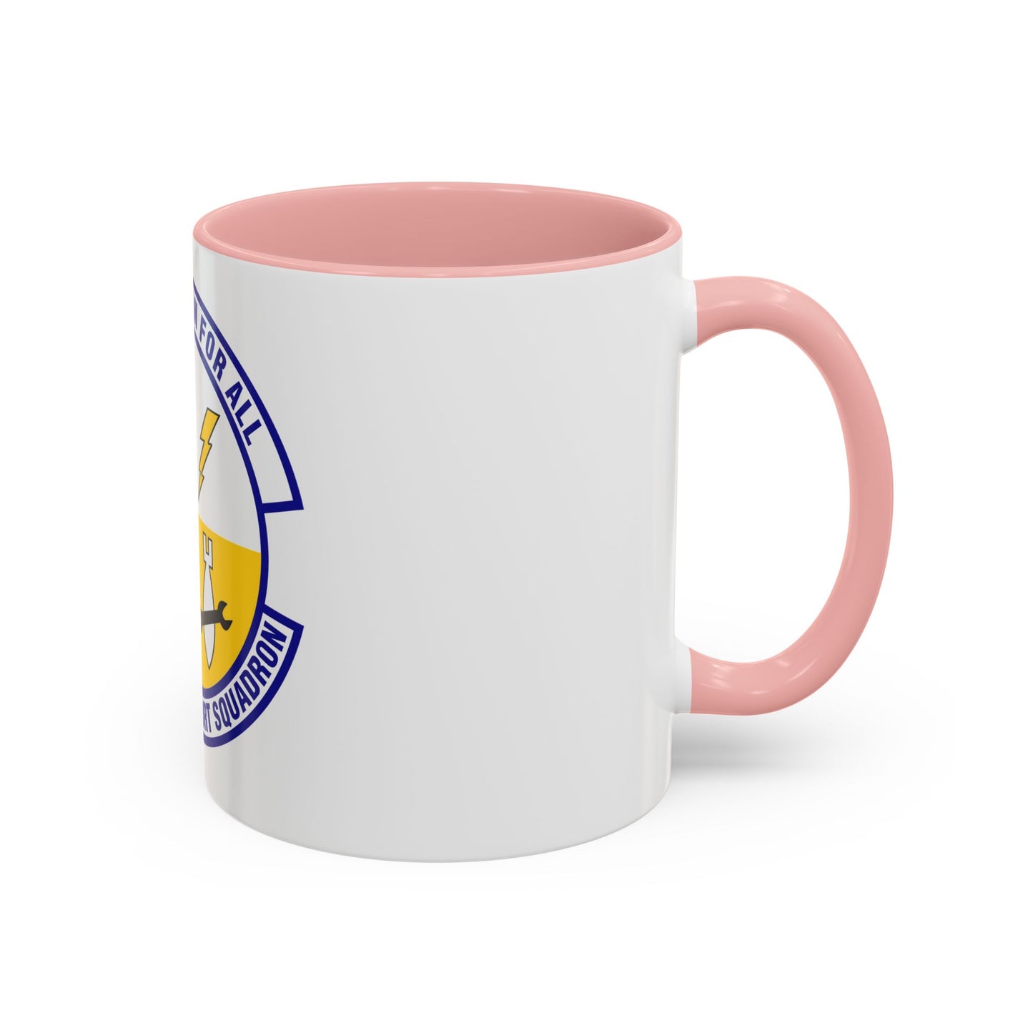 633d Force Support Squadron (U.S. Air Force) Accent Coffee Mug