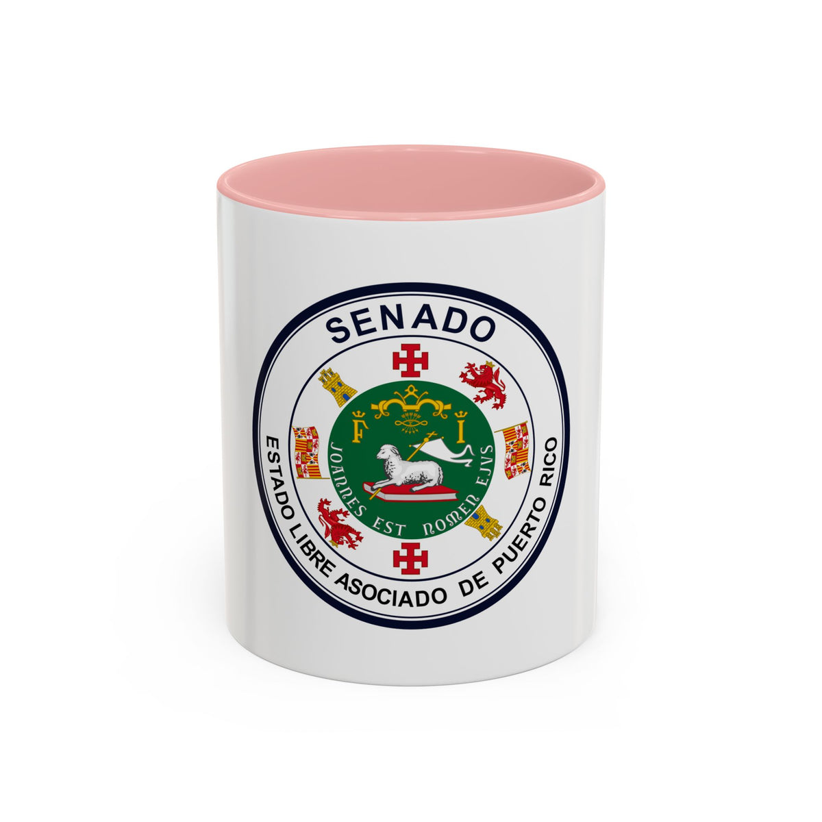 Seal of Puerto Rico Senate - Accent Coffee Mug