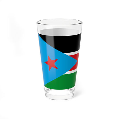 Flag of SPLM (South Sudan) Pint Glass 16oz
