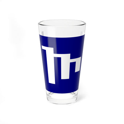 Flag of Miki Hyogo (Japan) Pint Glass 16oz